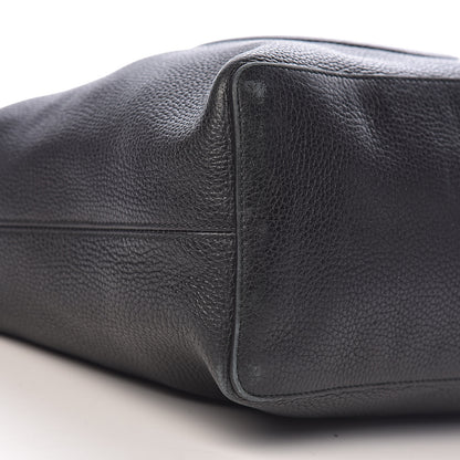 Gucci Pebbled Calfskin Large Soho Hobo Black 10 of 12