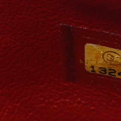 Chanel Lambskin Quilted Mini Square Flap Red 7 of 10