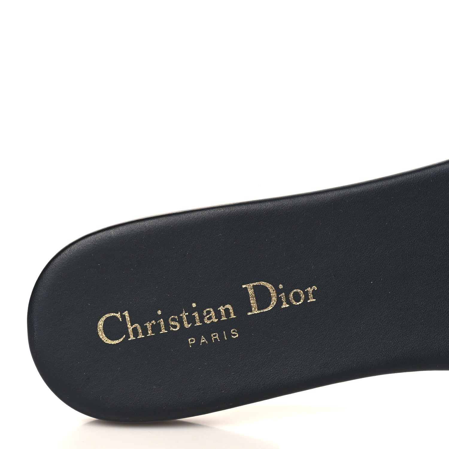 Christian Dior Canvas Embroidered Dway Mules Slide Sandals 41 Deep Blue 7 of 9