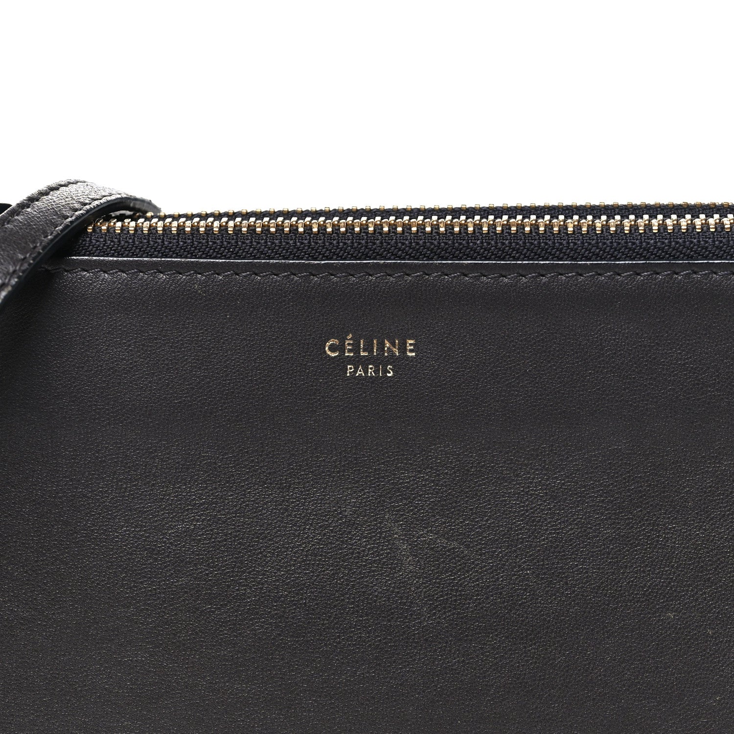 Celine Lambskin Small Trio Crossbody Bag Medium Grey 9 of 12