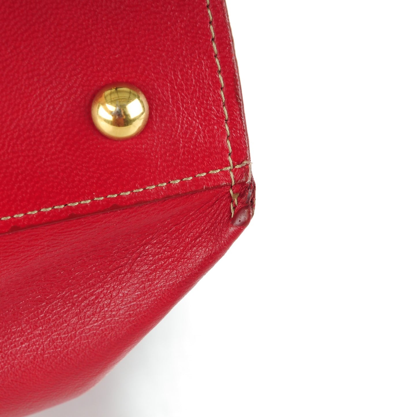 Patent Lambskin Medium Neo Double Reversible Tote Beige Red