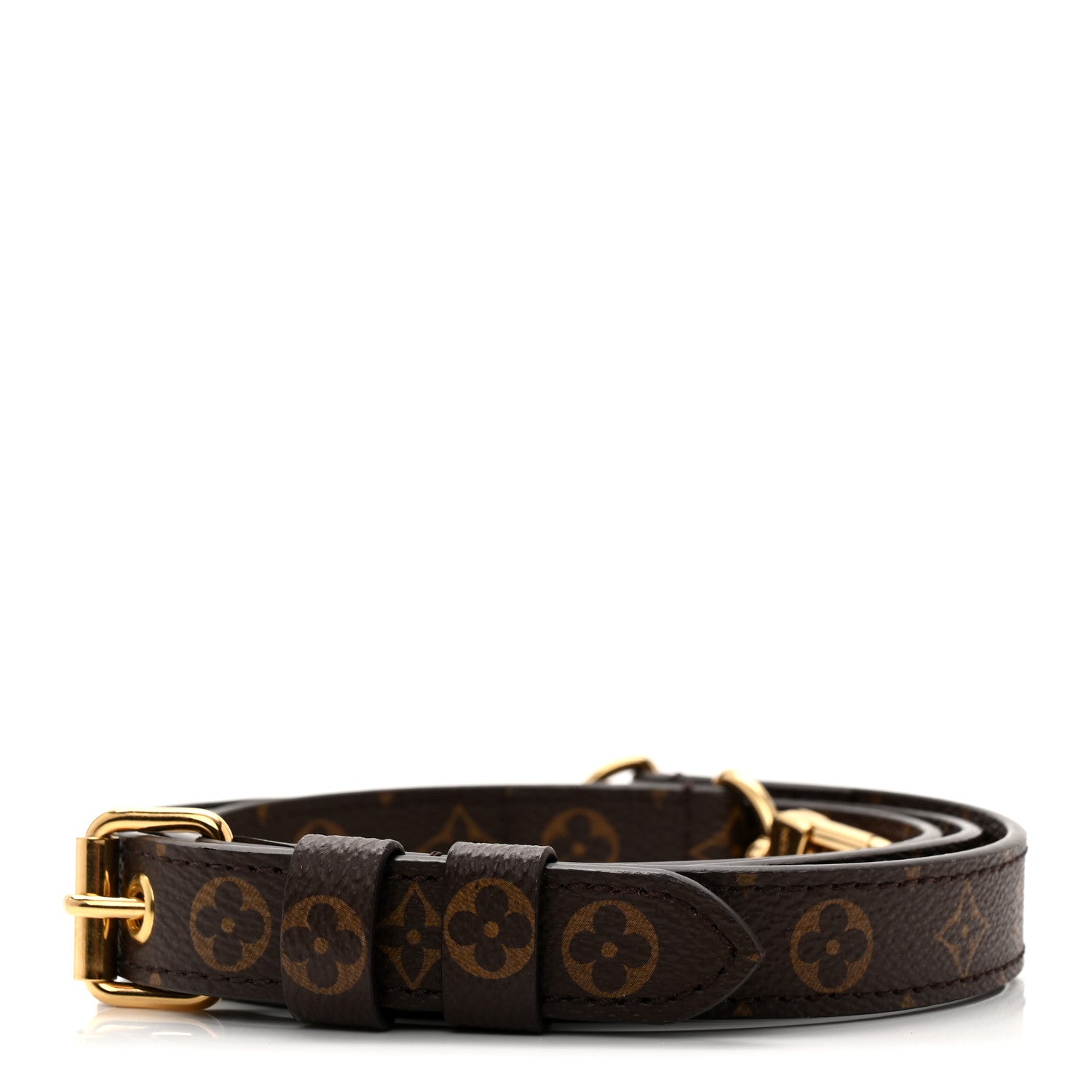 Louis Vuitton Monogram Bandouliere 20mm Adjustable Shoulder Strap 2 of 4