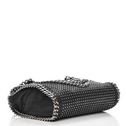 Stella McCartney Shaggy Deer All Over Studs Mini Falabella Tote Black 5 of 8