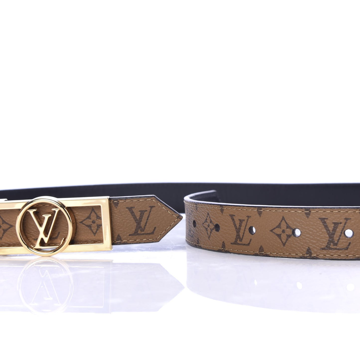 Monogram 25mm Dauphine Reversible Belt 90 36 Black