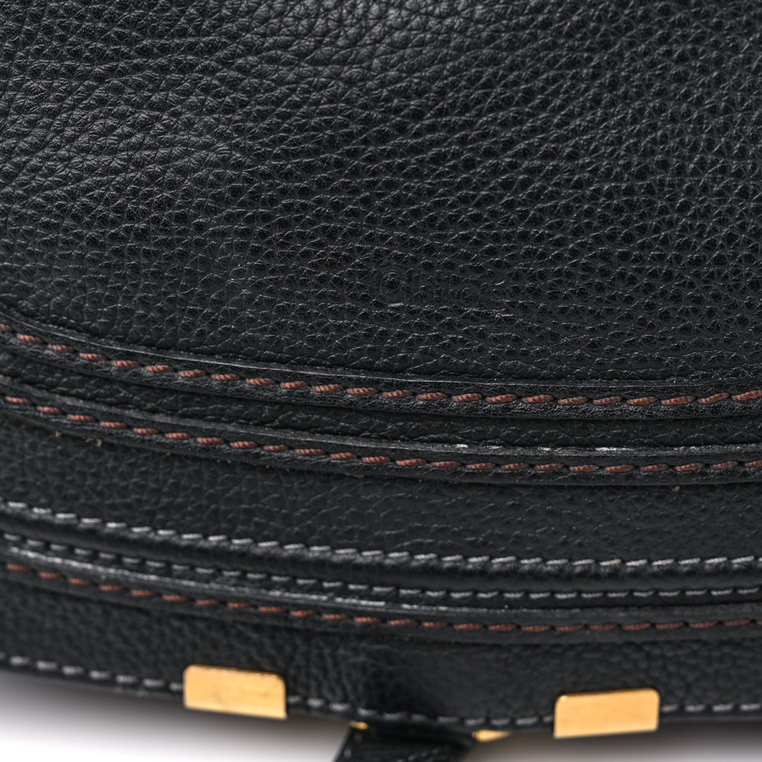 Chloe Calfskin Small Marcie Satchel Black 17 of 20
