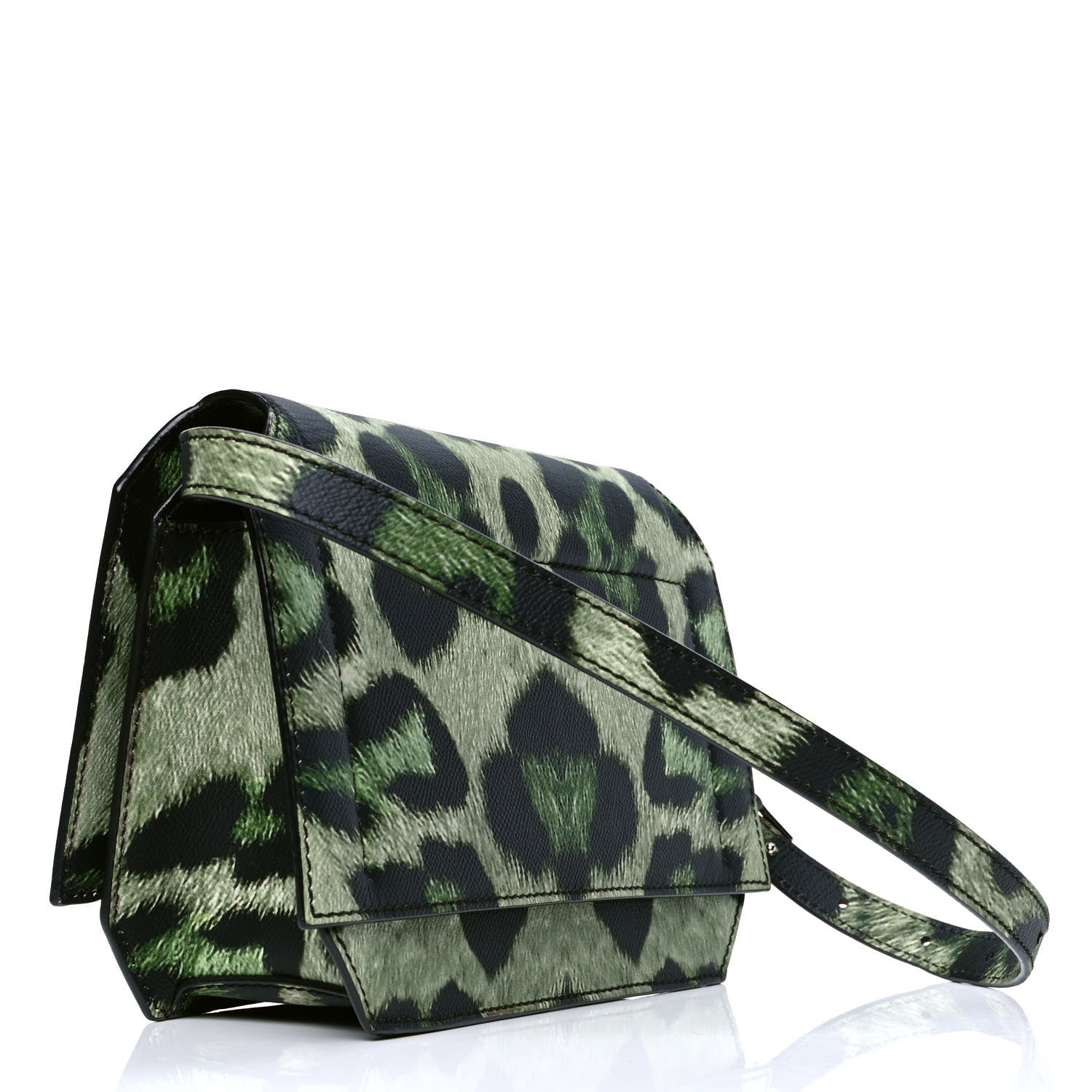 Givenchy Calfskin Jaguar Print Medium Bow Cut Shoulder Bag Birdseye 2 of 4