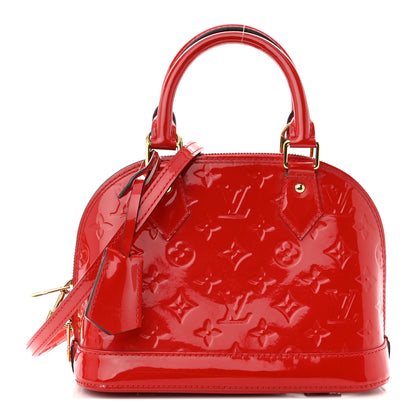 Louis Vuitton Vernis Alma BB Cherry 1 of 9