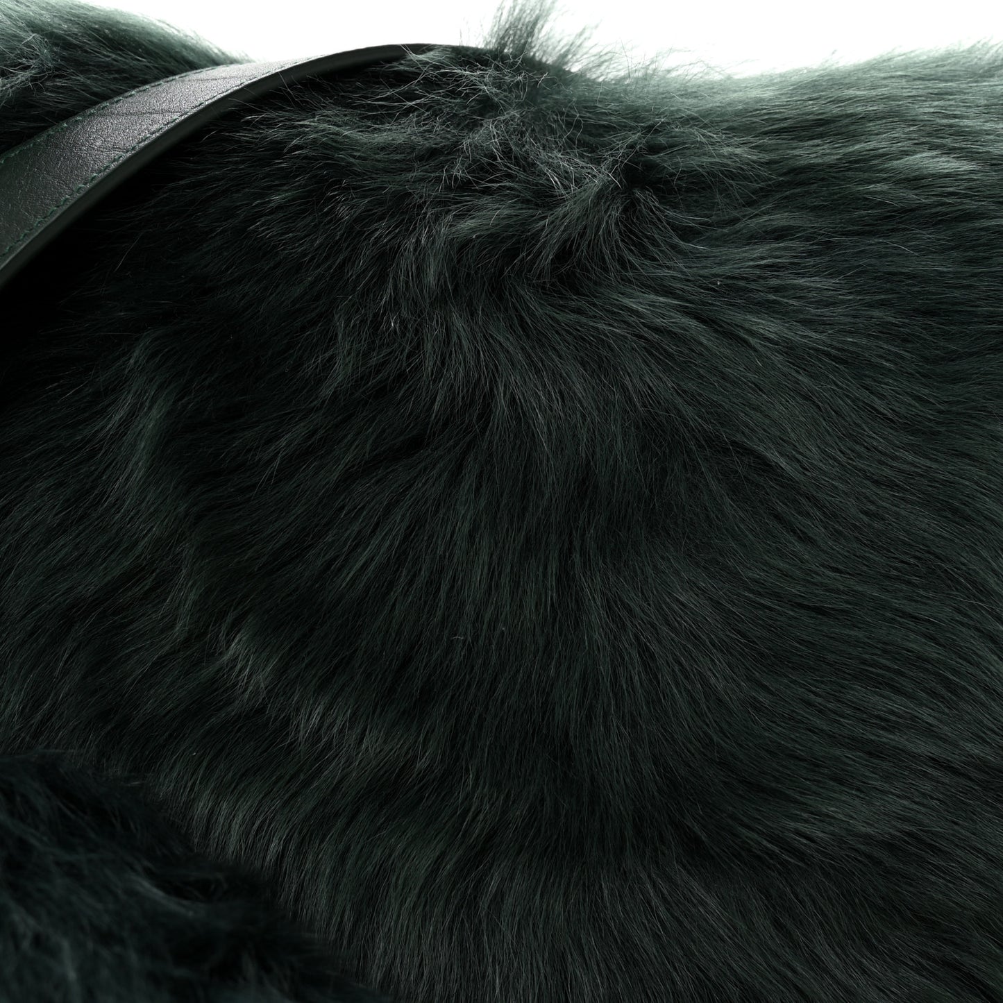 Shearling Small Knight Crossbody Bag Vine