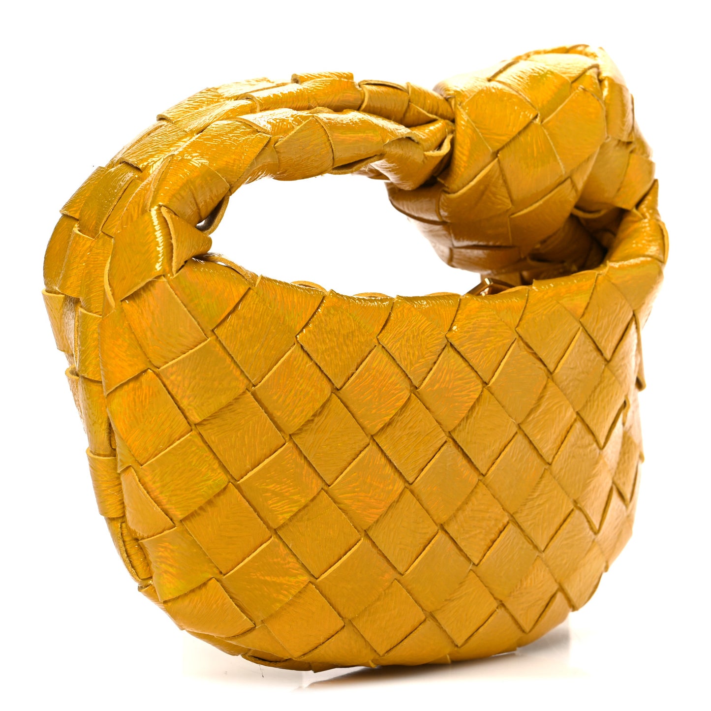 Textured Deerskin Intrecciato Candy Jodie Cornsilk