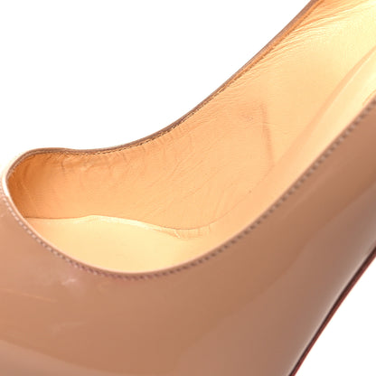 Christian Louboutin Patent Rolando 120 Pumps 41 Nude 9 of 9