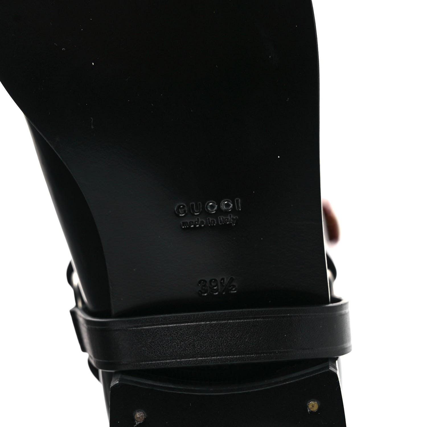 Gucci Calfskin Zelda Harness Riding Boots 39.5 Multicolor 6 of 8