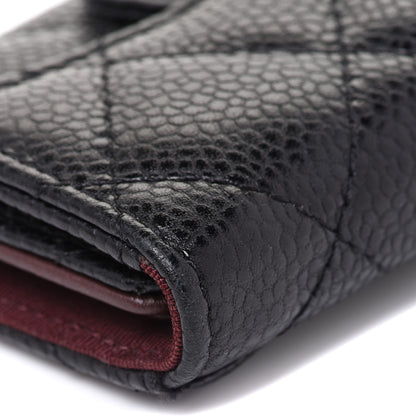 Chanel Caviar Quilted 6 Key Holder Black 11 of 13