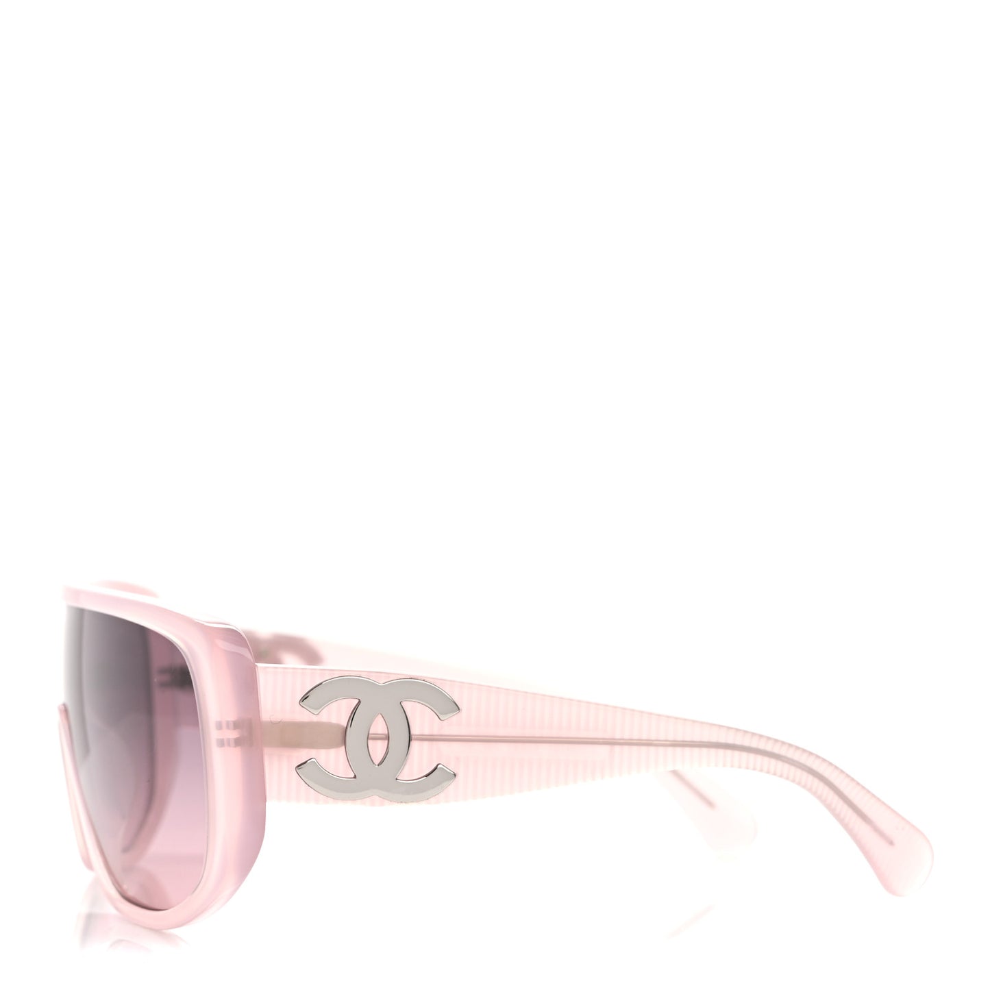 Acetate Shield Sunglasses 5495A Light Pink