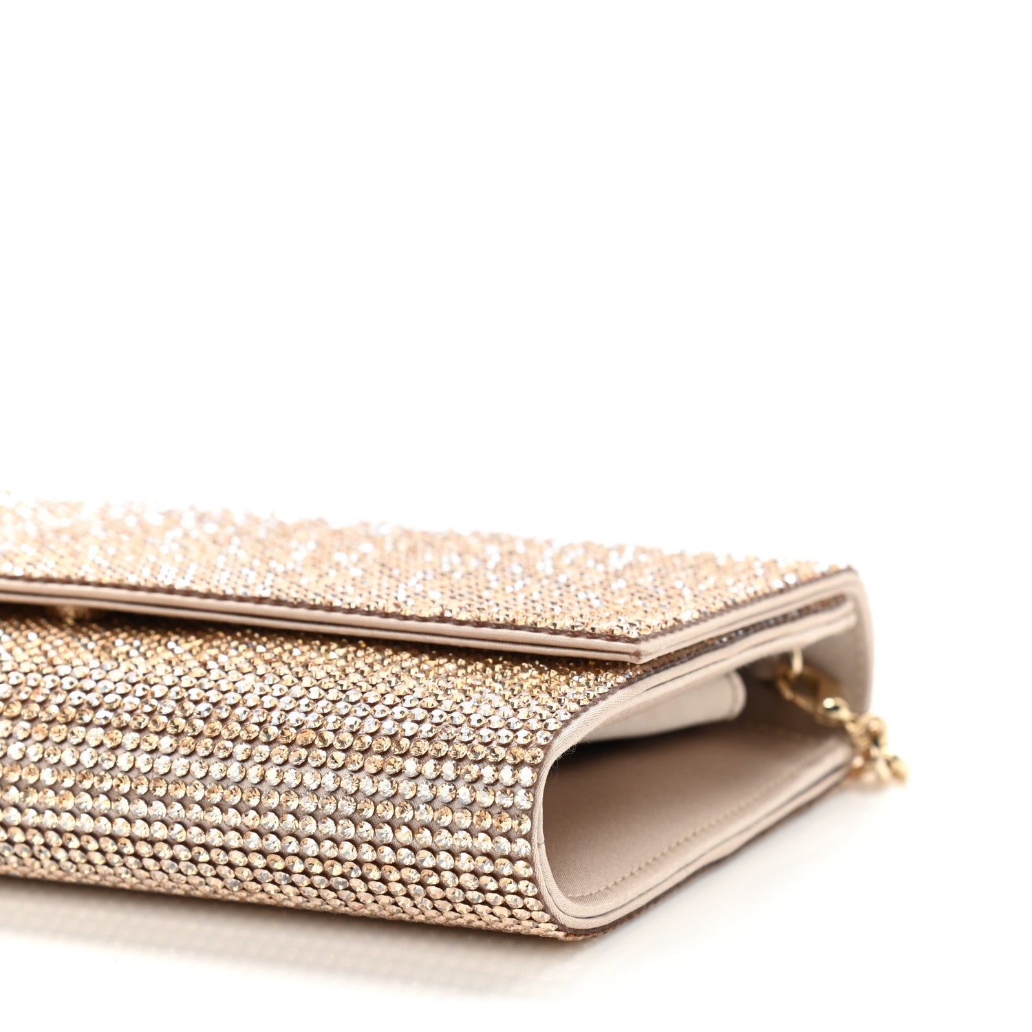 Judith Leiber Swarovski Crystal Fizzy Clutch Champagne 10 of 10