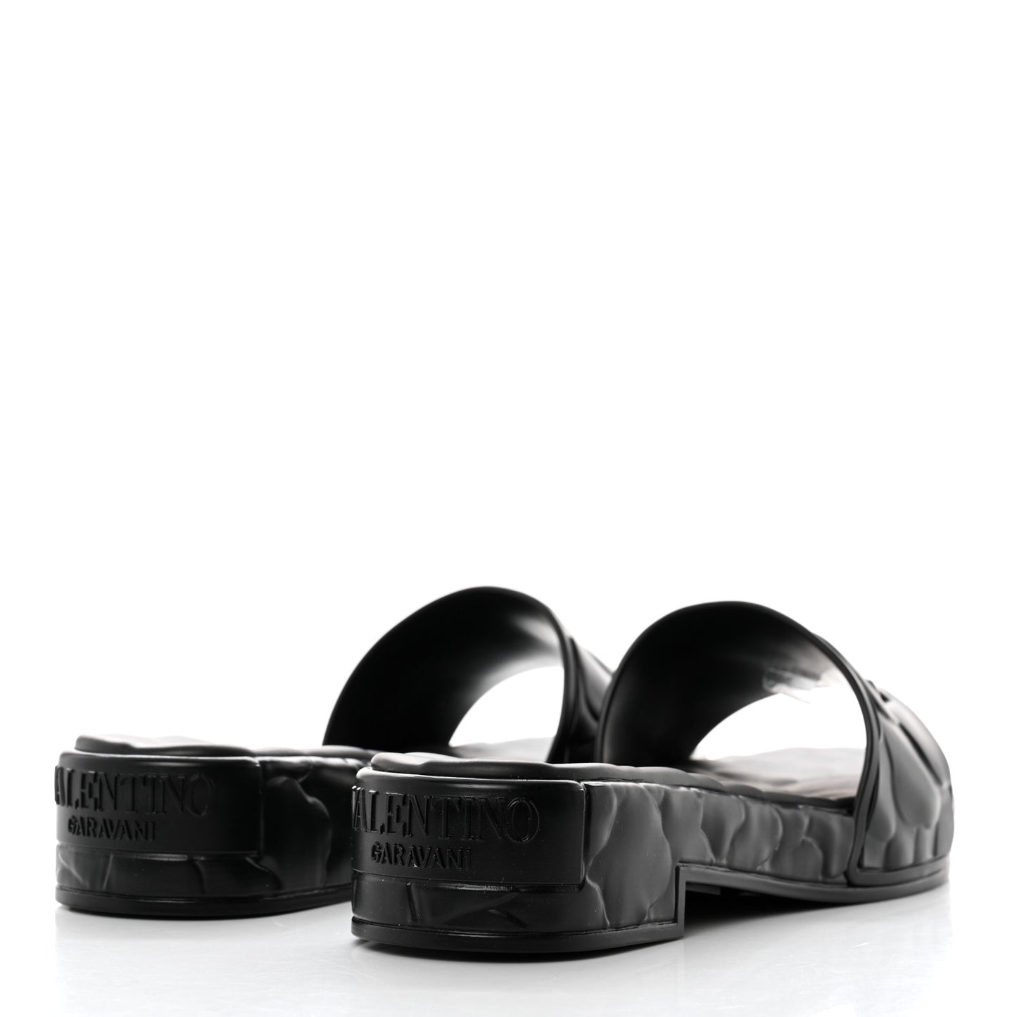Rubber Atelier 03 Rose Edition 25/40mm Platform Slide Sandals 40 Black