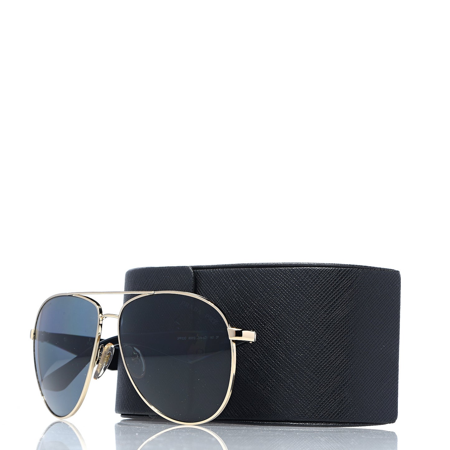 Gradient Aviator Sunglasses SPR53Q Black