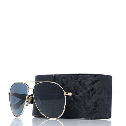 Prada Gradient Aviator Sunglasses SPR53Q Black 8 of 8