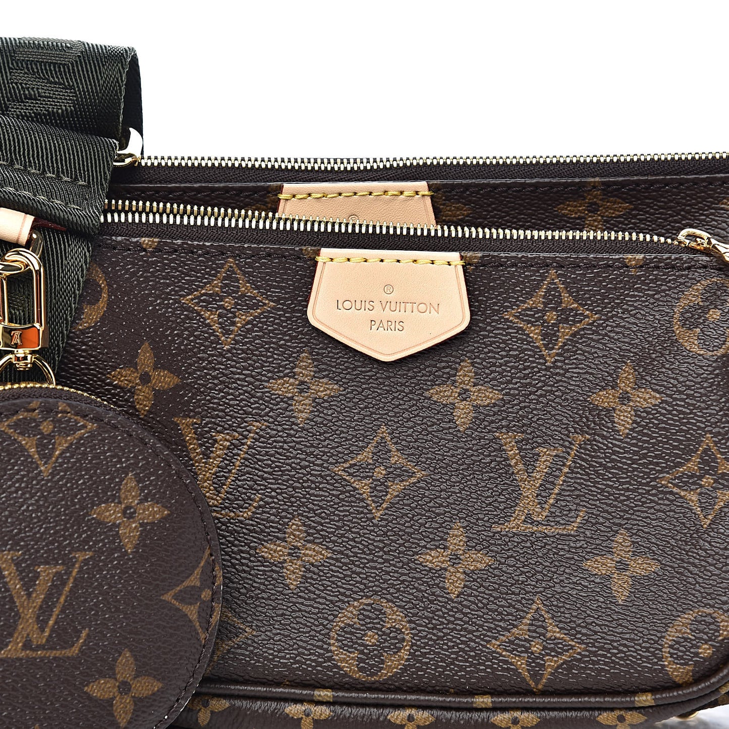 Monogram Multi Pochette Accessories Kaki