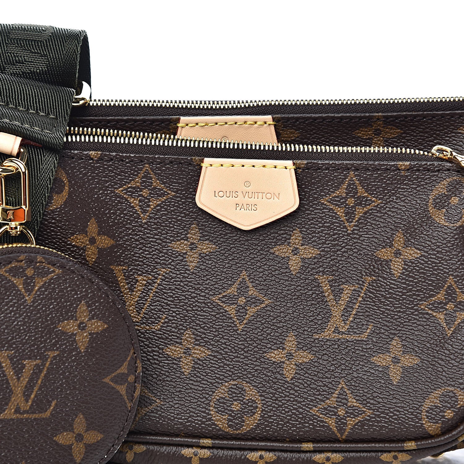 Louis Vuitton Monogram Multi Pochette Accessories Kaki 12 of 13