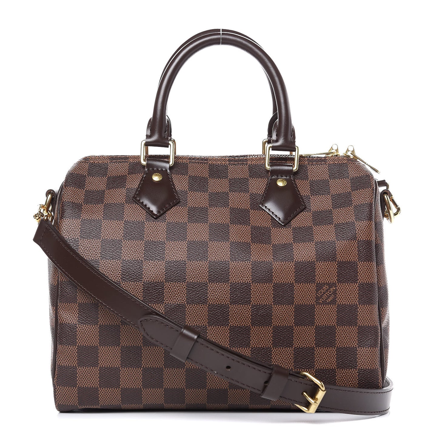 Damier Ebene Speedy Bandouliere 25