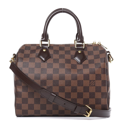 Louis Vuitton Damier Ebene Speedy Bandouliere 25 1 of 10