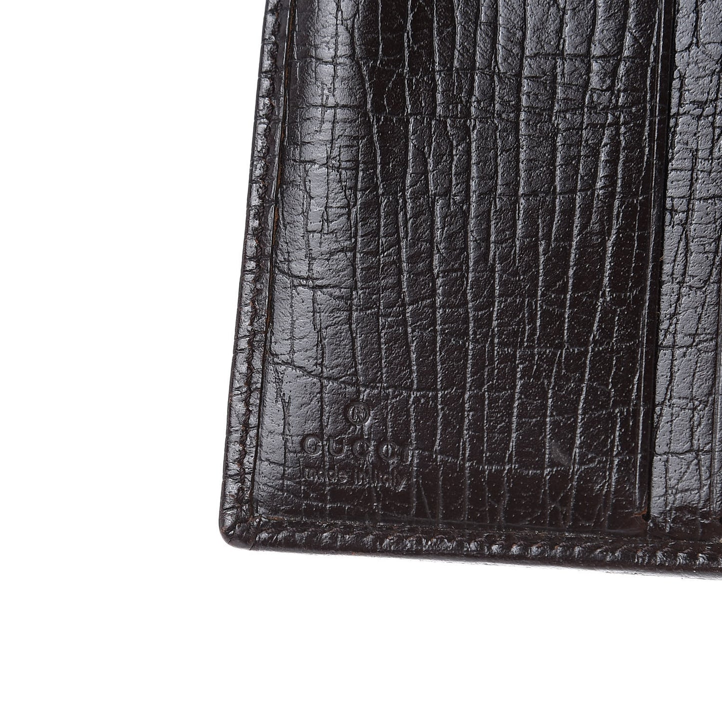 Monogram Bamboo Bar French Flap Wallet Brown