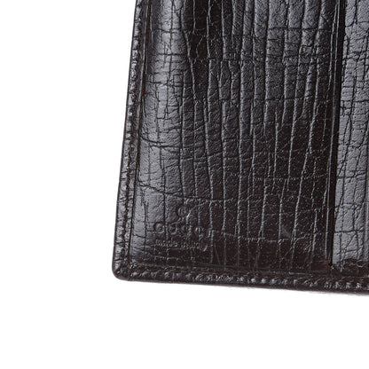 Gucci Monogram Bamboo Bar French Flap Wallet Brown 6 of 10