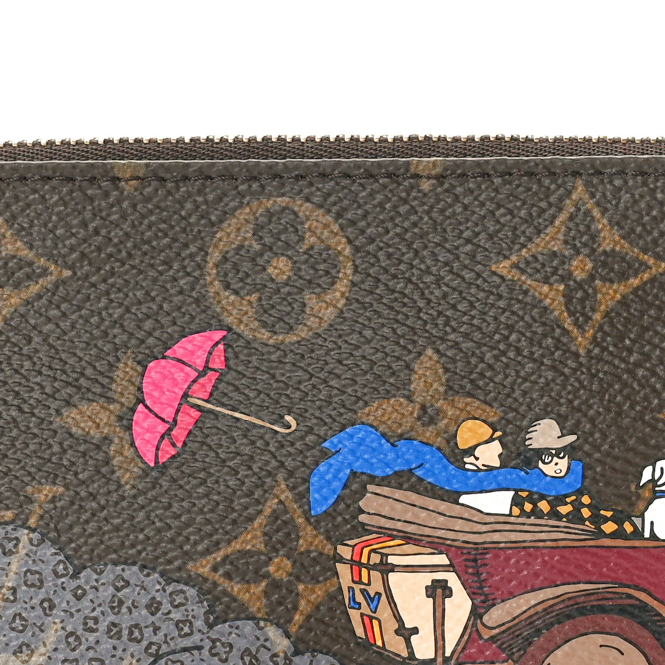 Louis Vuitton Monogram 2015 Christmas Animation Mini Pochette Accessories 8 of 10