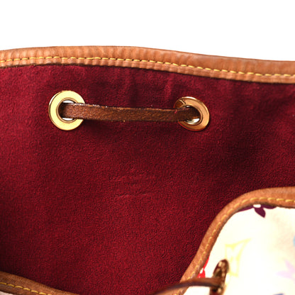 Louis Vuitton Monogram Multicolor Petit Noe White 6 of 14