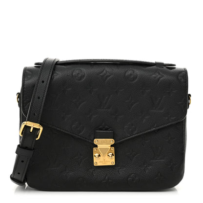 Louis Vuitton Empreinte Pochette Metis Black 1 of 11