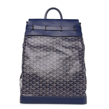 Goyard Goyardine Steamer Bag Navy 1 of 12
