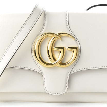 Gucci Calfskin Small Arli Flap Shoulder Bag Mystic White 10 of 10