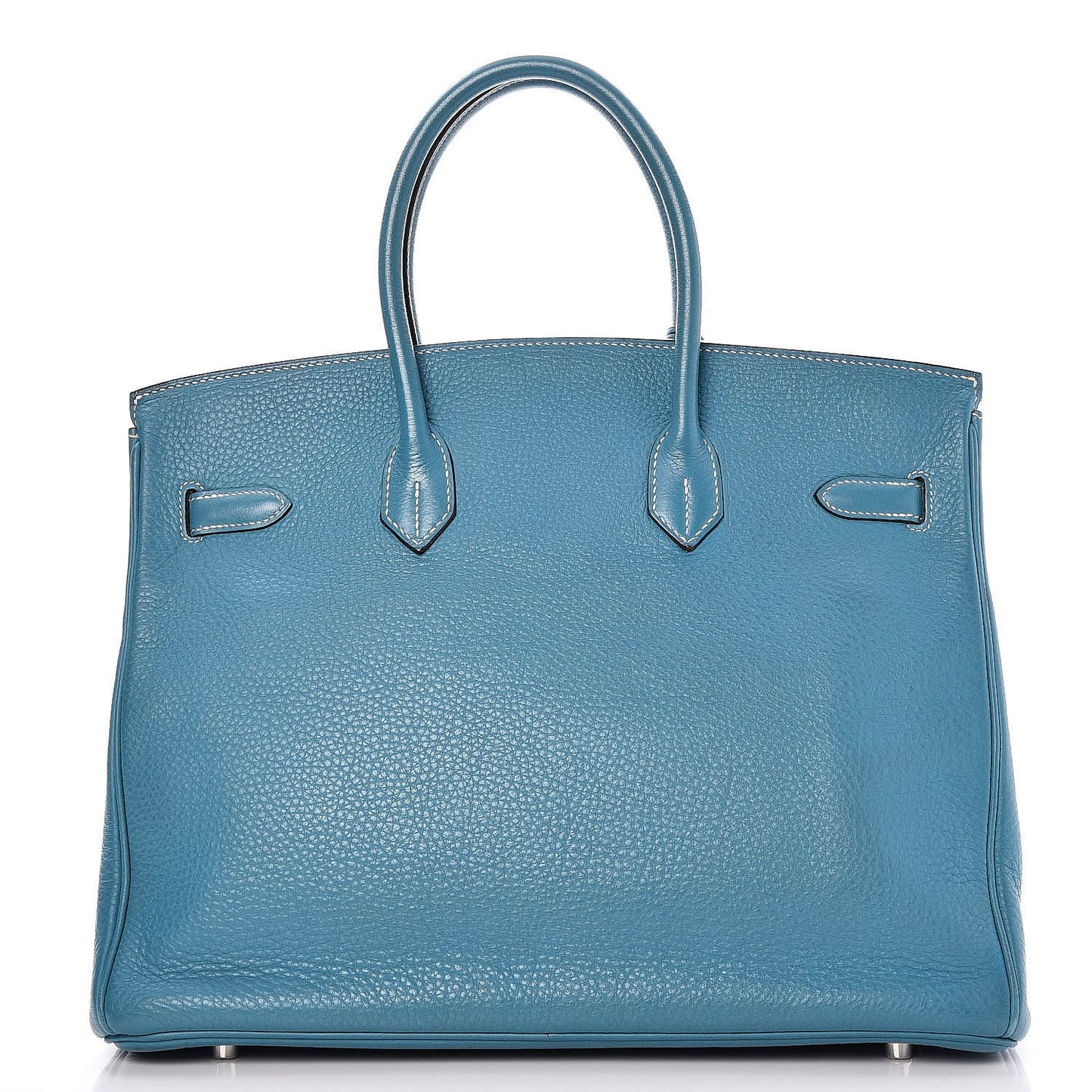Taurillon Clemence Birkin 35 Blue Jean