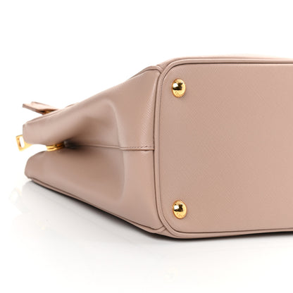 Prada Saffiano Small Galleria Double Zip Tote Cammeo 12 of 19