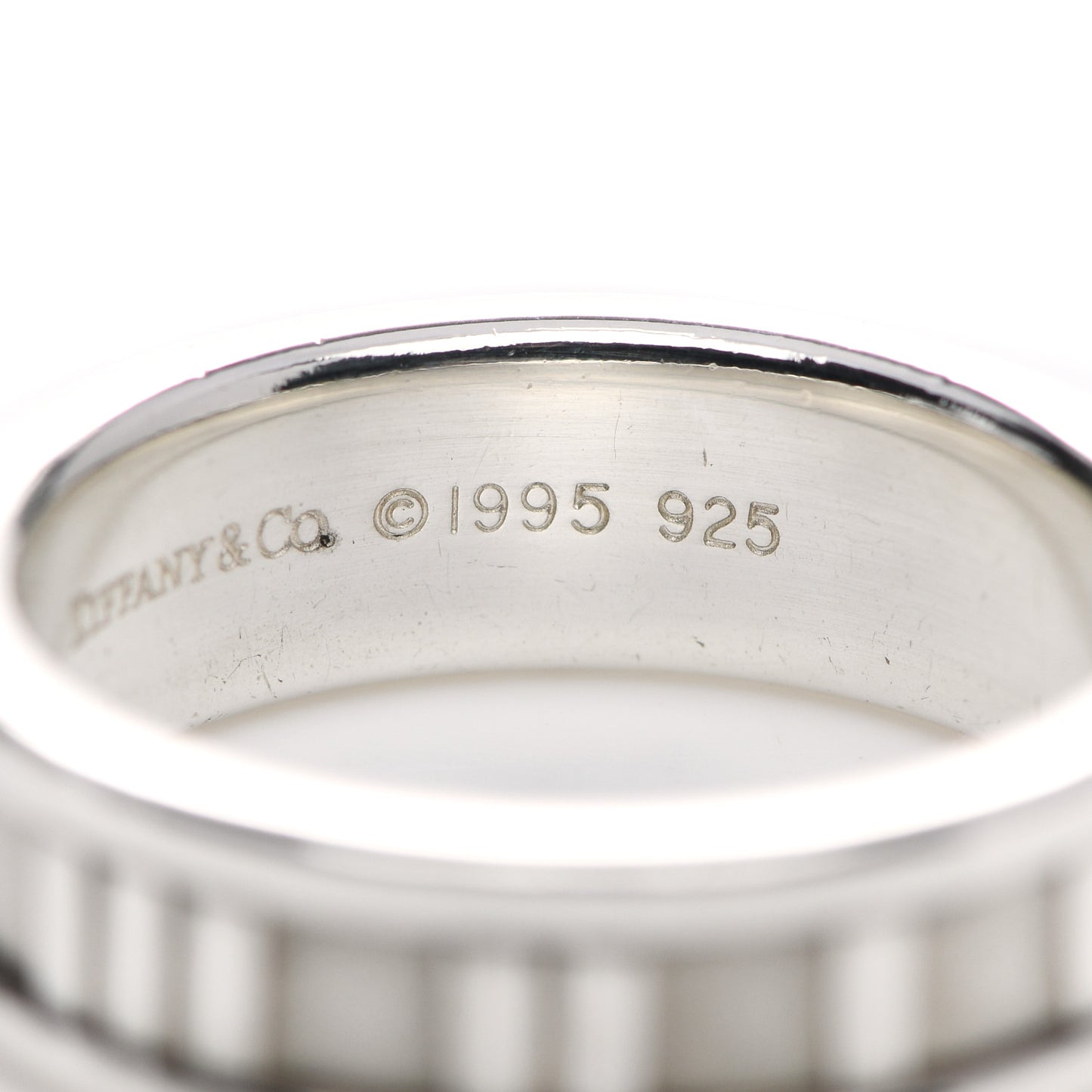 Sterling Silver Atlas Ring 54 7