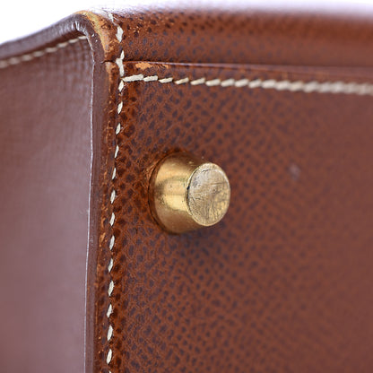Hermes Veau Grain Lisse Kelly Sellier 28 Noisette 29 of 40
