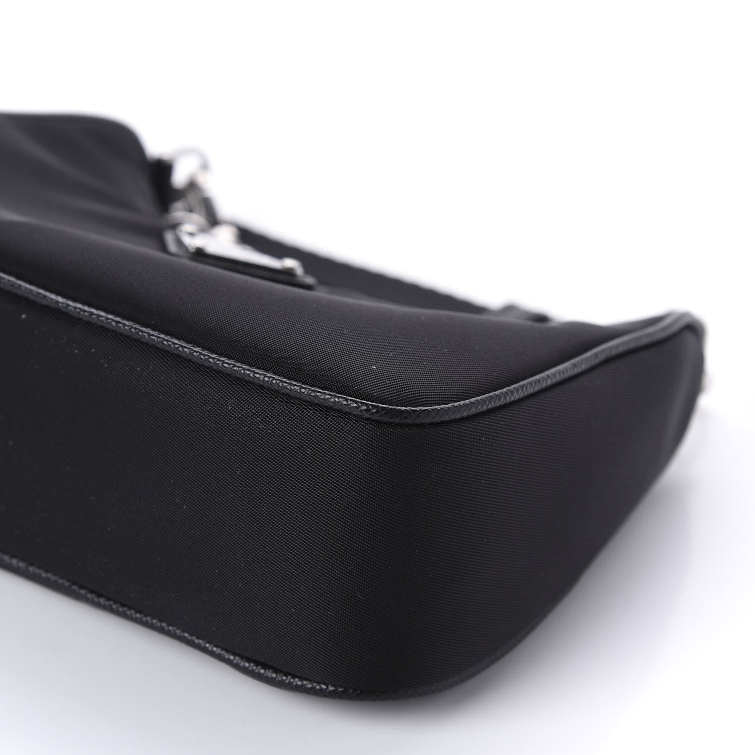Prada Tessuto Nylon Mini Re-Edition 2000 Shoulder Bag Black 7 of 10