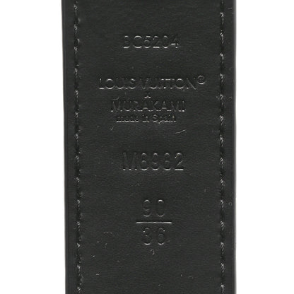 Louis Vuitton LV X TM Monogram Multicolor D Ring Belt 90 36 Black 5 of 5