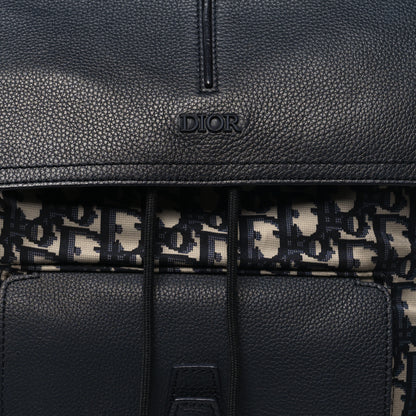 Christian Dior Technical Fabric Oblique Motion Backpack Blue 8 of 10