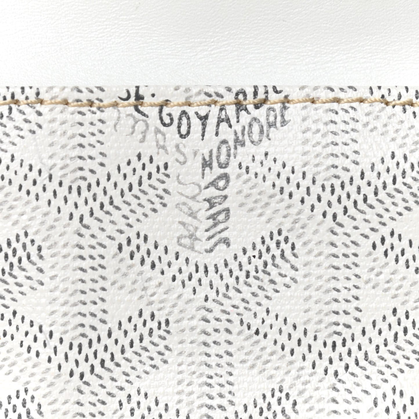 Goyardine Saint Louis PM White