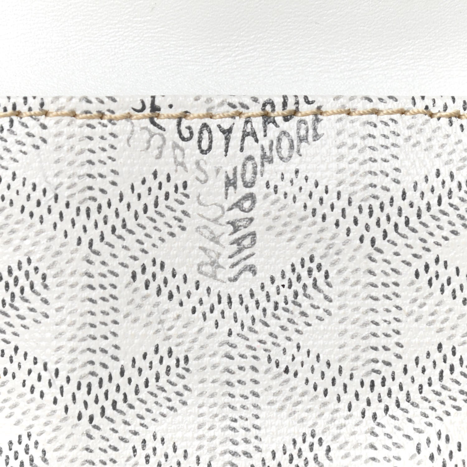 Goyard Goyardine Saint Louis PM White 23 of 25