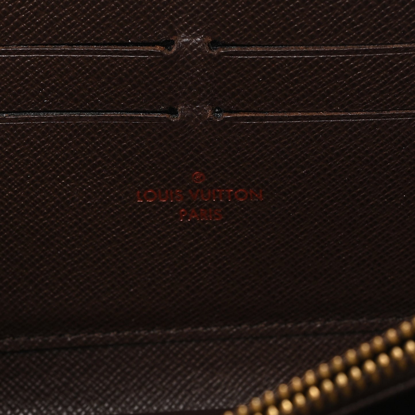 Damier Ebene Zippy Wallet