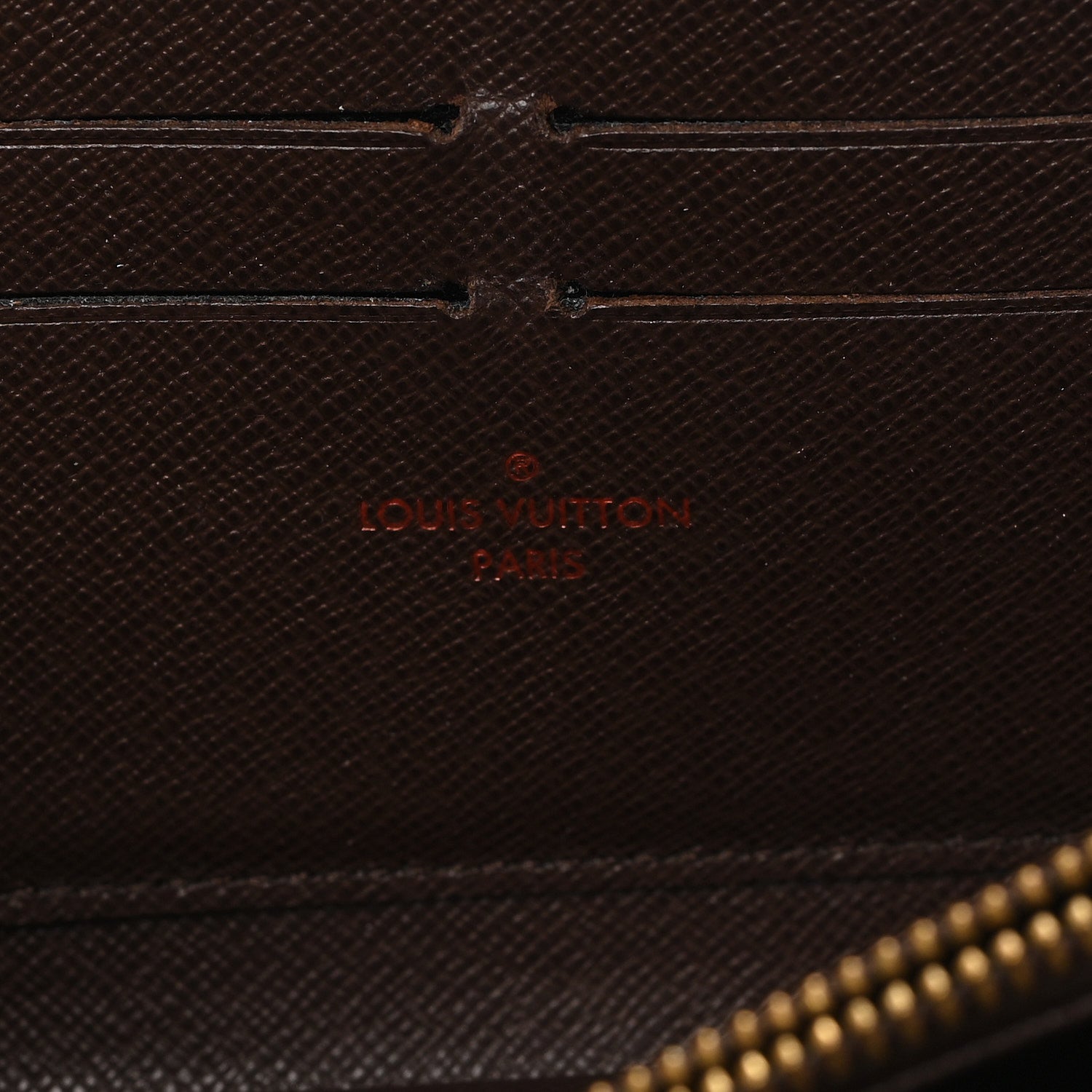 Louis Vuitton Damier Ebene Zippy Wallet 6 of 8