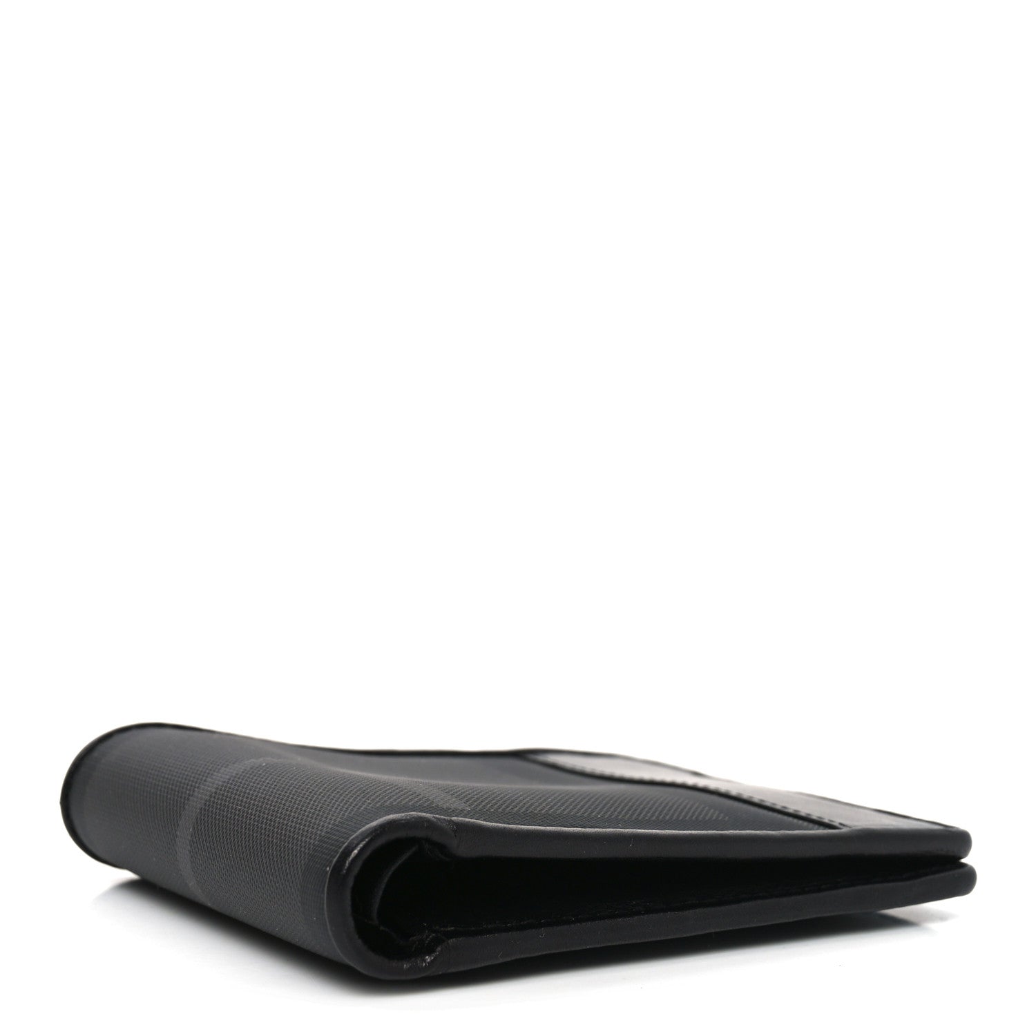 Burberry London Check Bi-Fold Mens Wallet Charcoal Black 4 of 6