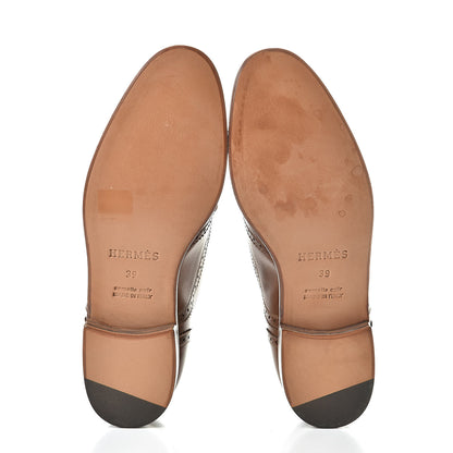 Hermes Calfskin Womens Brogues Oxfords 39 5 of 9