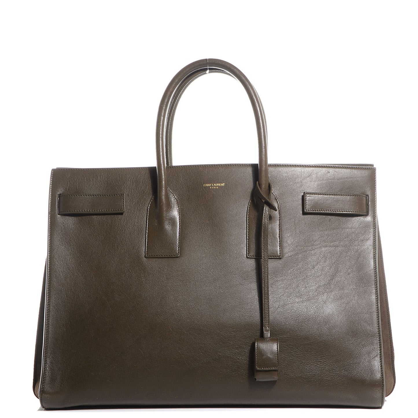 Calfskin Leather Classic Large Sac de Jour Carryall Mousse