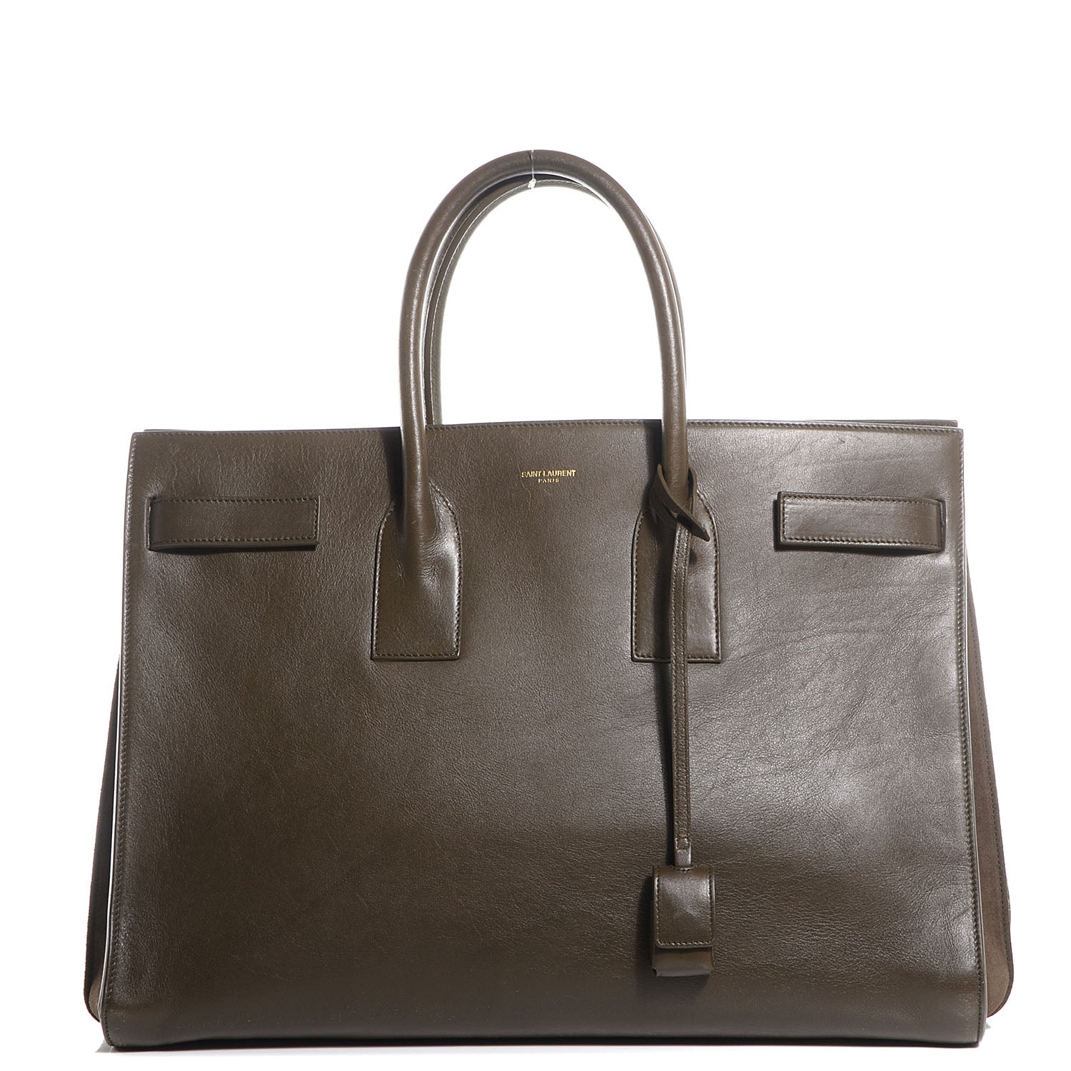 Saint Laurent Calfskin Leather Classic Large Sac de Jour Carryall Mousse 1 of 8