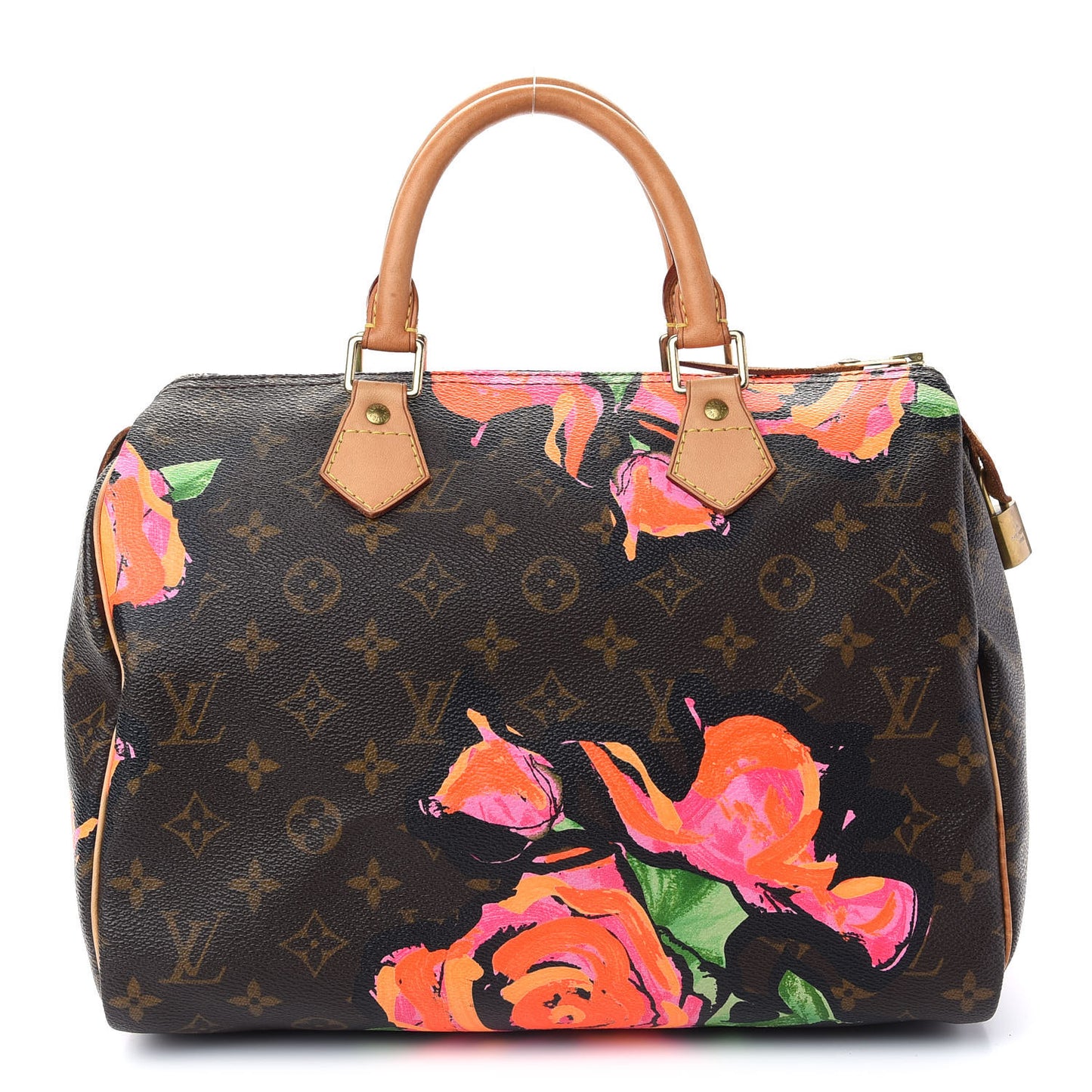 Monogram Roses Speedy 30
