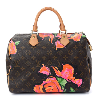 Louis Vuitton Monogram Roses Speedy 30 1 of 10