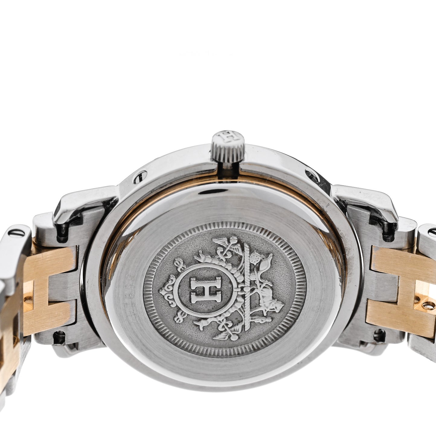 Stainless Steel 24mm Clipper Quartz Watch Gold